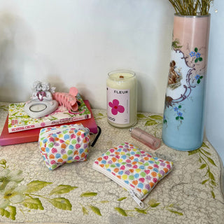 Quilted makeup bag makeup bag astala luna carry all makeup pouch pencil bag brushes bag makeup case vintage floral vanity case cosmetic bag Laptop case laptop bag quilted laptop cover laptop