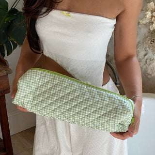 Quilted makeup bag makeup bag astala luna carry all makeup pouch pencil bag brushes bag makeup case vintage floral vanity case cosmetic bag Laptop case laptop bag quilted laptop cover laptop