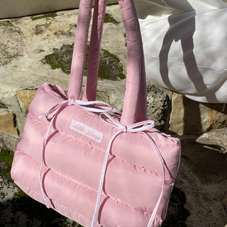 Puffer Tote - Pink