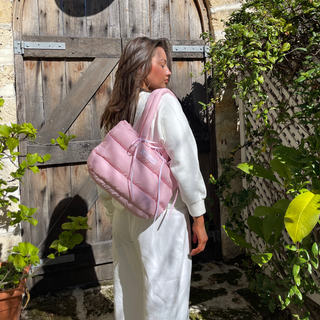 Puffer Tote - Pink