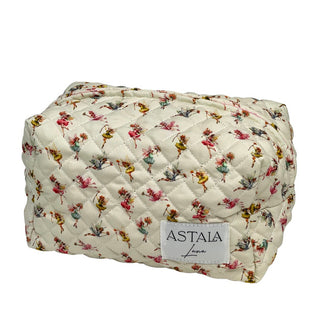 Quilted makeup bag makeup bag astala luna carry all makeup pouch pencil bag brushes bag makeup case vintage floral vanity case cosmetic bag Laptop case laptop bag quilted laptop cover laptop