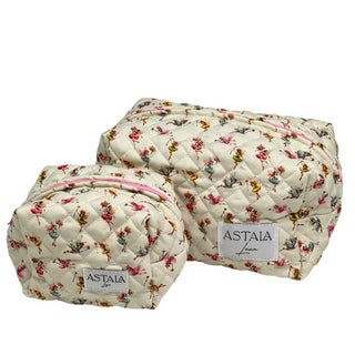 Quilted makeup bag makeup bag astala luna carry all makeup pouch pencil bag brushes bag makeup case vintage floral vanity case cosmetic bag Laptop case laptop bag quilted laptop cover laptop