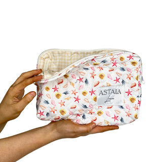 Quilted makeup bag makeup bag astala luna carry all makeup pouch pencil bag brushes bag makeup case vintage floral vanity case cosmetic bag Laptop case laptop bag quilted laptop cover laptop